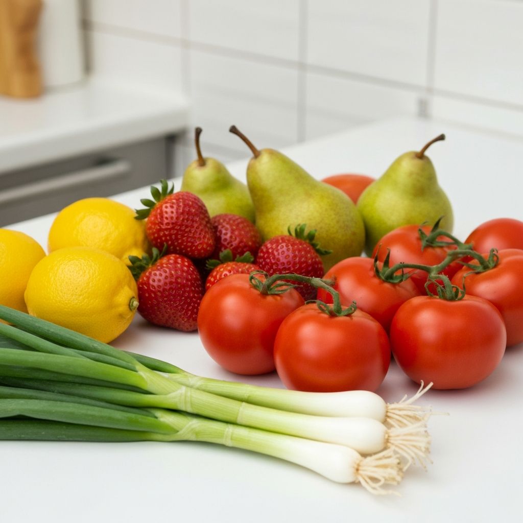 Rôle des légumes et fruits dans l'alimentation